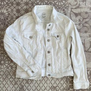 White J.Crew Jean Jacket Size XS